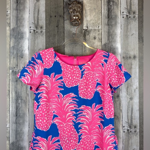 Lilly Pulitzer Bianca Romper Dress in Blue Haven Size 4. - Picture 4 of 15